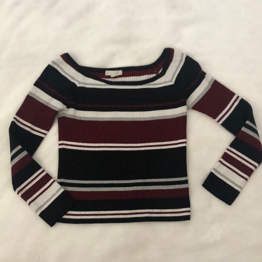 Pacsun striped long sleeve shirt